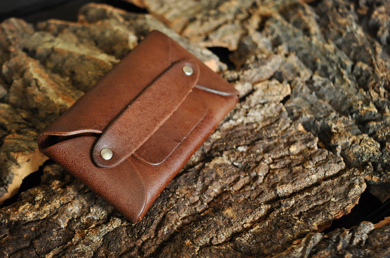 Straits Supply™ - Ethan Retro Card Case Wallet