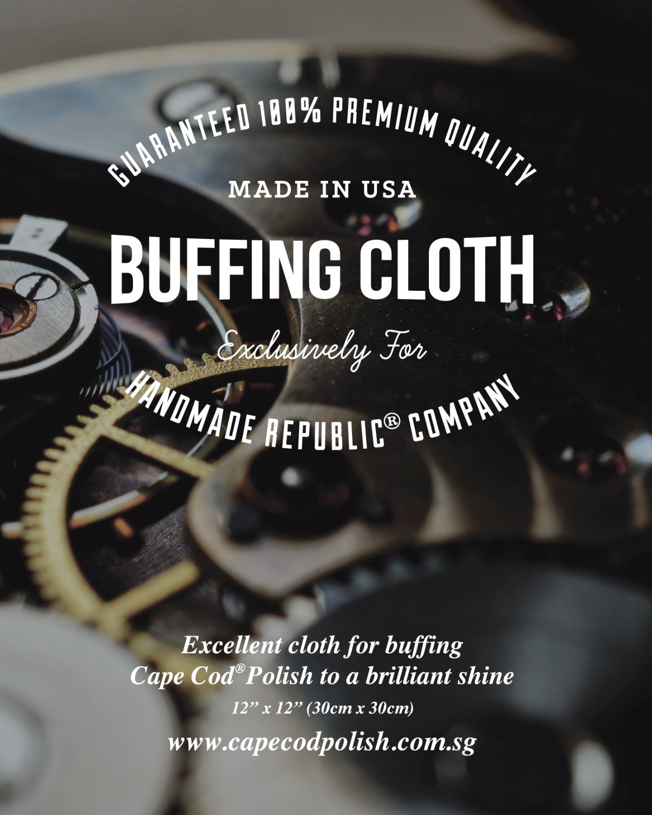 Premium Buffing Cloth (Made in USA)