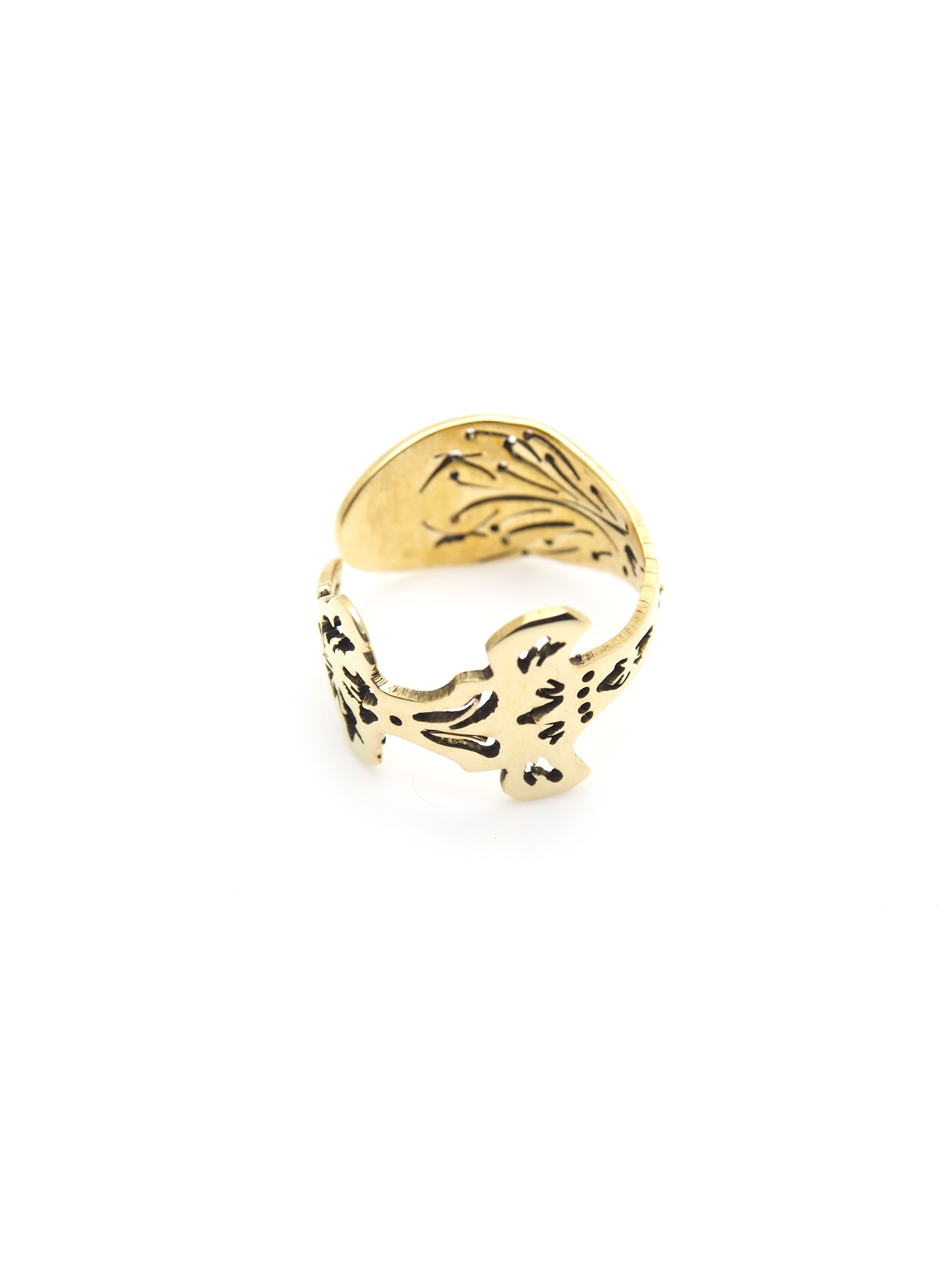 Hansel & Smith - MUSEUM LABEL Spoon Ring
