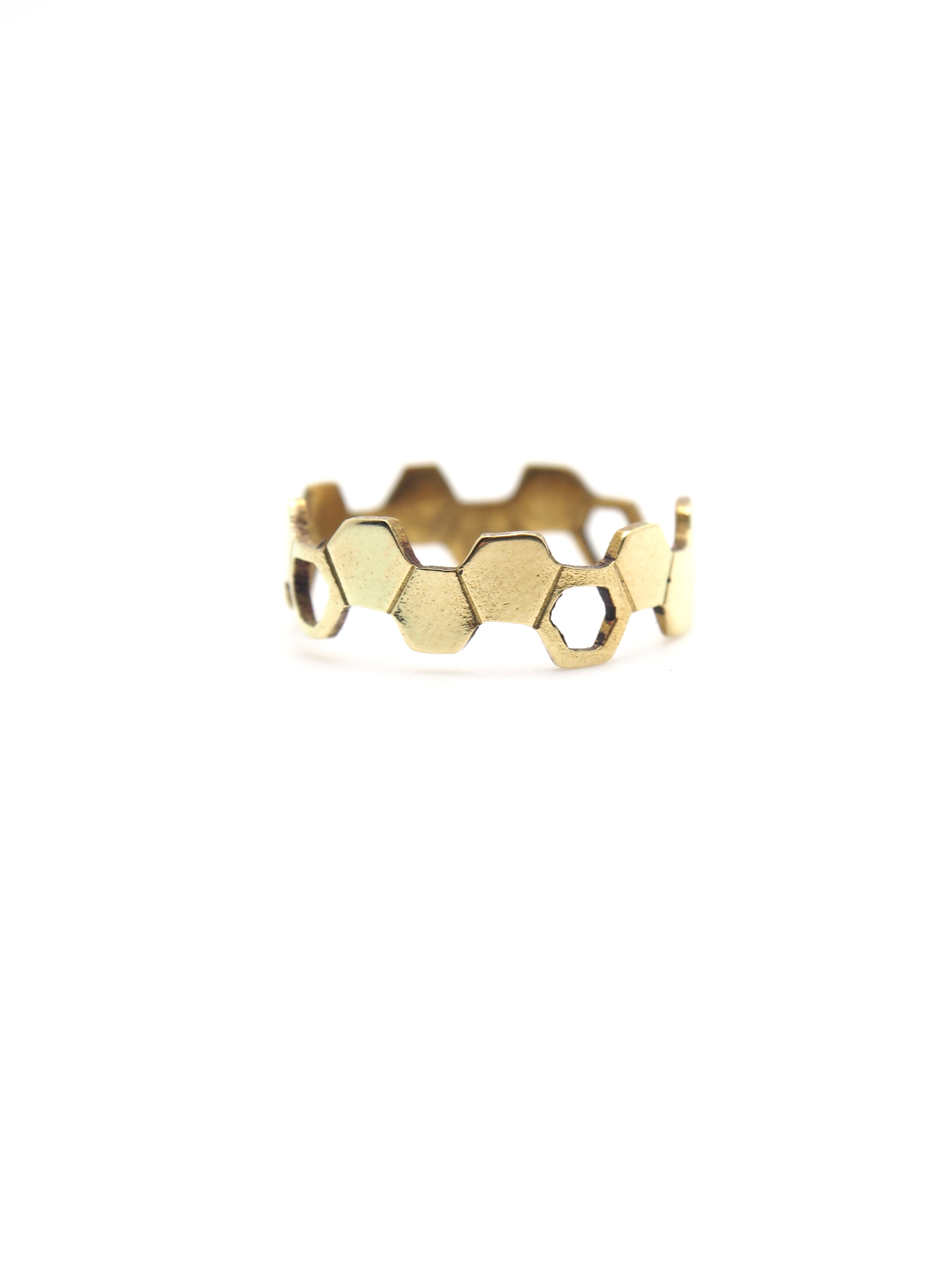 Hansel & Smith - Honeycomb Ring