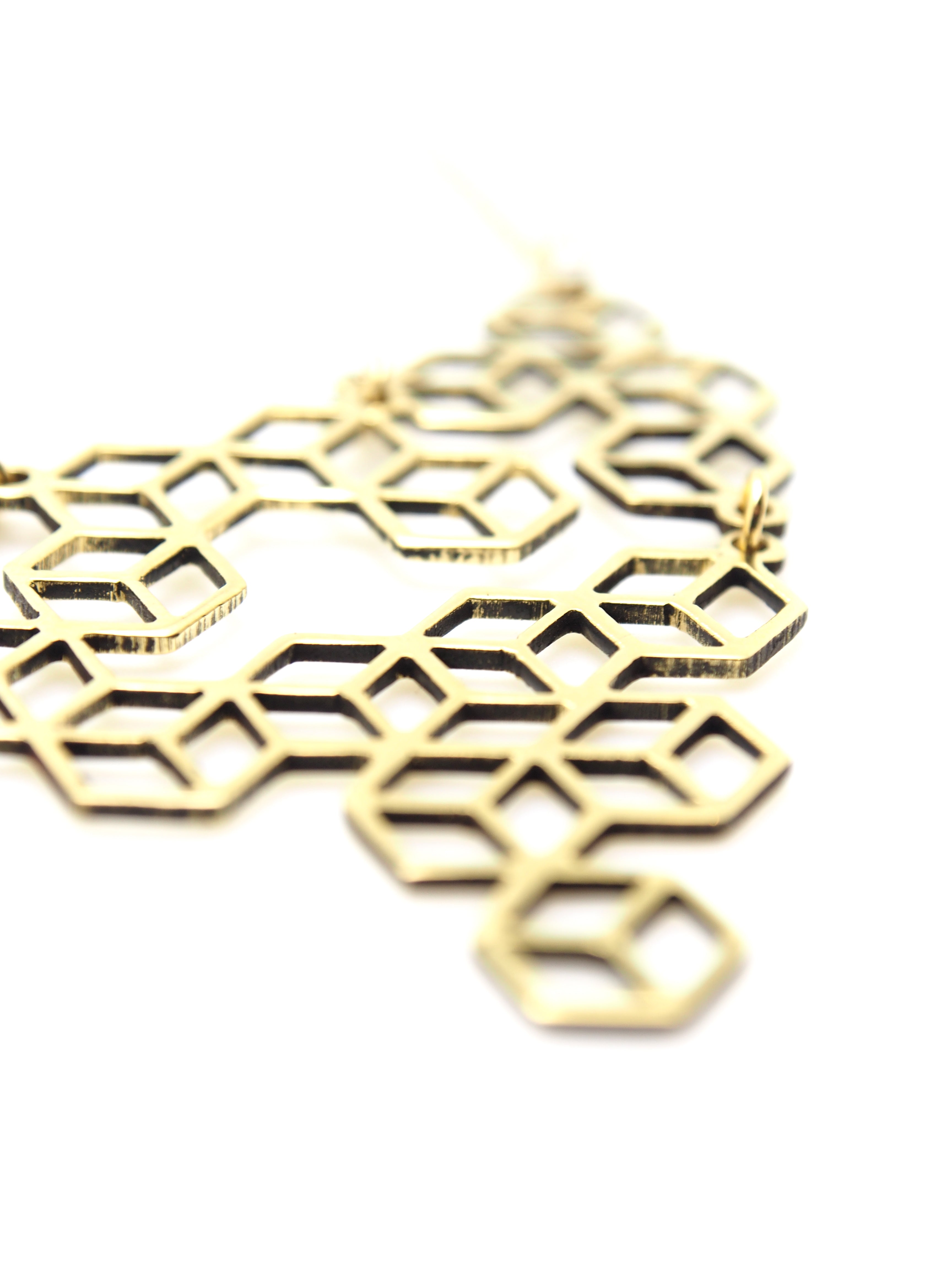 Hansel & Smith - Tetris Mini Necklace